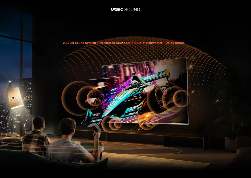 Τεχνολογία μαγικού ήχου QLED